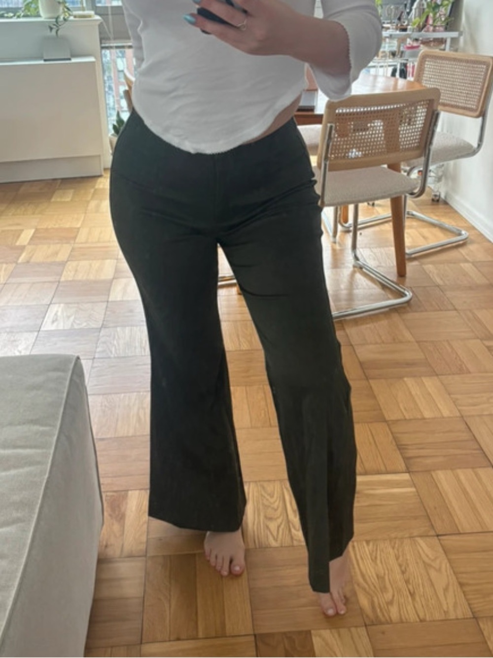 NWT Banana republic green trousers